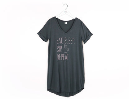 Hello Mello Let Me Sleep - Sleep Shirt