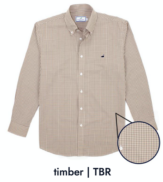 Properly Tied Sportshirt Timber