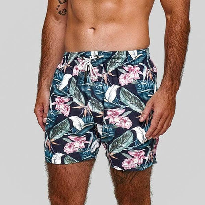 Bondi Joe Swimwear - Roscoe Green Mens Swim Trunks