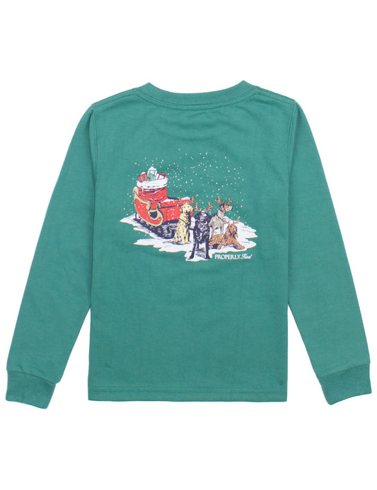 PT LD Boys Sleigh Dogs Shirt